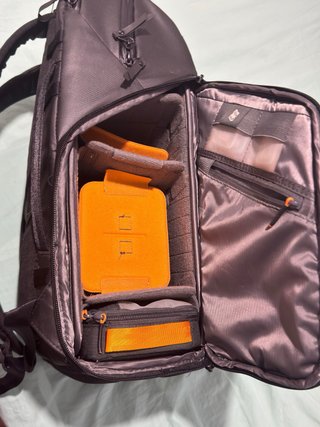 Mochila para cámara de fotos