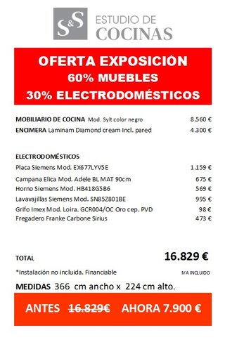 MUEBLES DE COCINA. Nuevos