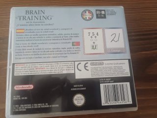 Juego Brain Training Nintendo DS