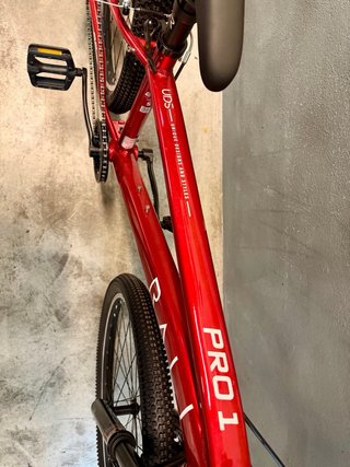 Bicicleta Raleigh Pro 10 Niña 26 Roja