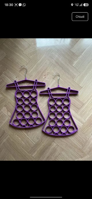 grucce per gioielli/foulard, come nuovo