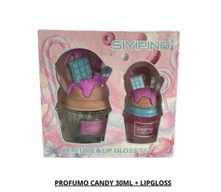 Profumo Donna Siyiping Candy + Lip Gloss
