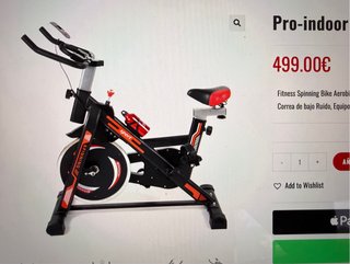 Bicicleta Spinning Profesional