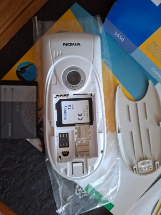 Nokia 3650 Plata