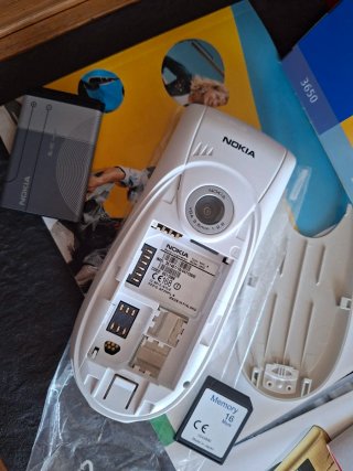 Nokia 3650 Plata
