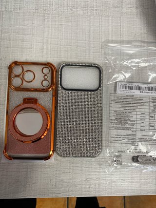 Fundas iPhone 17 Pro con diamantes