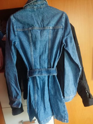 Vestido vaquero Pull&Bear con cinturón