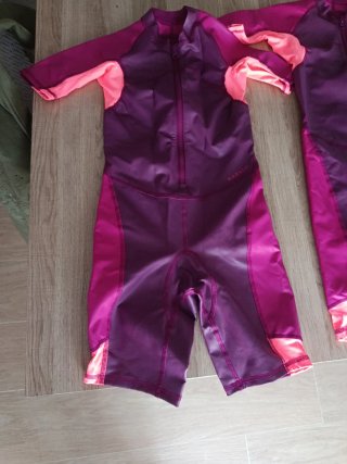 Neopreno niña manga corta