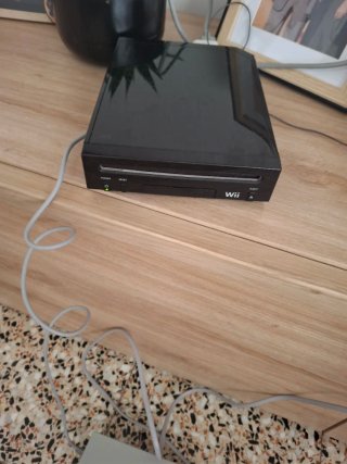 Consola Nintendo Wii Negra. Solo Consola