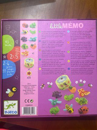 Juego Little Mémo DJECO
