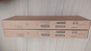 Pack 3 riels de cajon a presion Ikea Besta nuevos