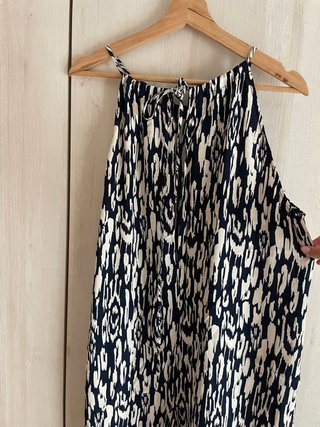 Mono Mango tirantes estampado Talla L