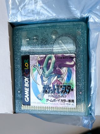 Pokemon Cristal Jap GameBoy Color Nintendo RPG
