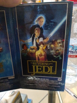 Pack VHS Star Wars Trilogía Original CBS