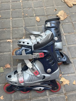 Patines en línea 4 ruedas talla 40