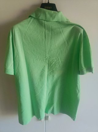 Polo Lacoste Verde Chiaro Taglia 5 (L)
