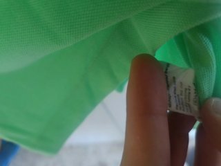 Polo Lacoste Verde Chiaro Taglia 5 (L)