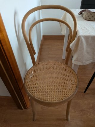 4 Sillas estilo thonet madera