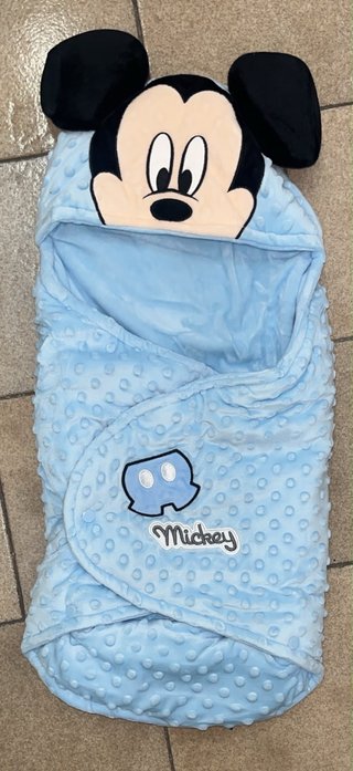Sacco nanna Mickey azzurro
