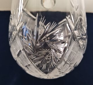Caraffa Brocca Cristallo Boemia Versatoio
