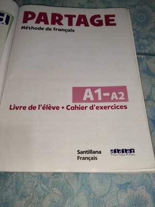 Partage, Méthode de français, A1-A2 Livre de l'...