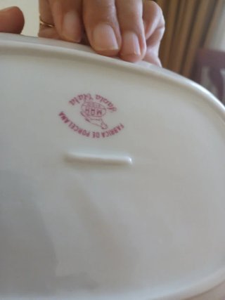 Vajilla Santa Clara porcelana floral