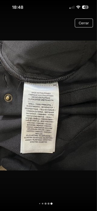 Pantalón de equitación Ralph Lauren Talla L