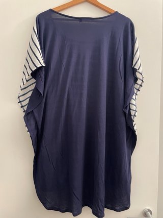 Blusa Righe Blu Bianco OVS Curvy