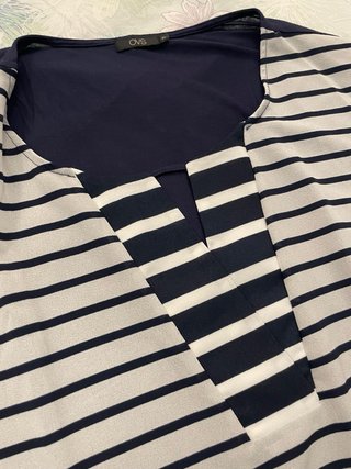 Blusa Righe Blu Bianco OVS Curvy