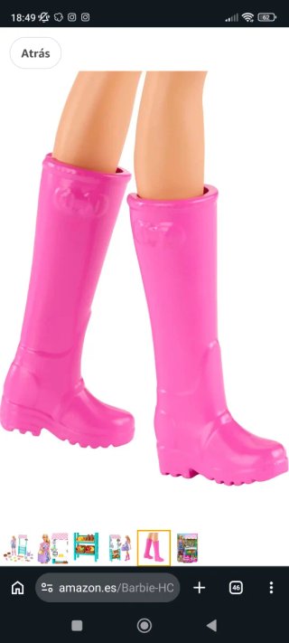 Barbie y Mercado Frutas Sin Abrir