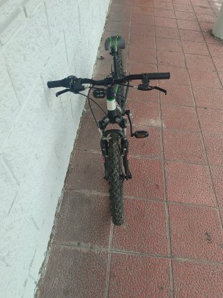 Bicicleta Infantil 20 MTB Devil 6V Verde