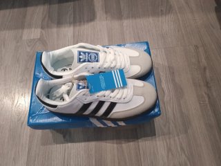 Adidas Samba Zapatillas Blancas y Negras