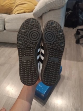 Adidas Samba Zapatillas Blancas y Negras