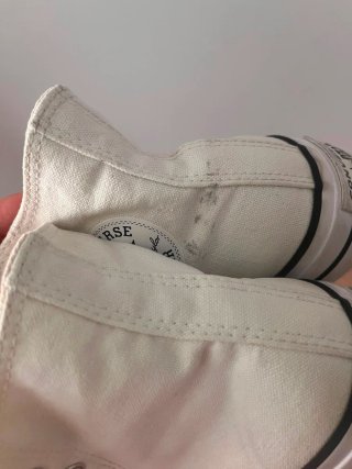 Converse Bota Plataforma Blanca Talla 35