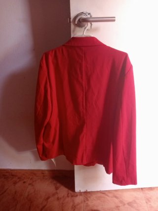 Chaqueta roja elegante