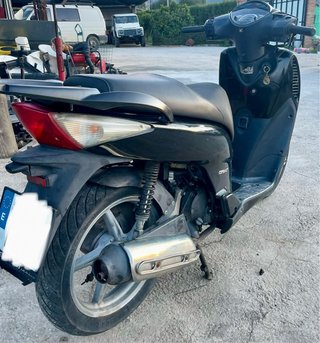 Honda SH125 Scooter Negra