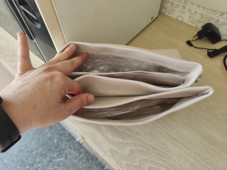 Bolso Mango María C Beige
