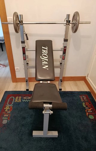 Banco de pesas Trojan Pro trainer gym