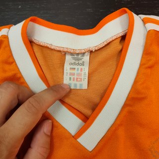 Vintage Netherlands 1985-1988 Home Shirt Adidas M