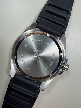 Reloj Casio Negro y Azul