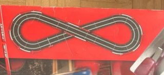 Coche Scalextric/Ninco BMW Blanco y Audi Amarillo