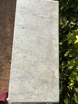 Mesa Mármol y Hierro Forjado