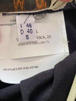 Pantalone donna M&G tg 46 blu