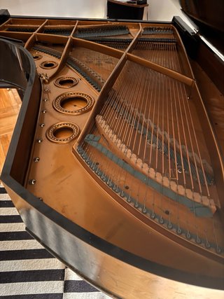 Piano C. Bechstein restaurado