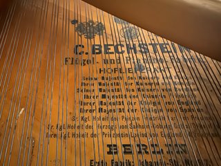 Piano C. Bechstein restaurado