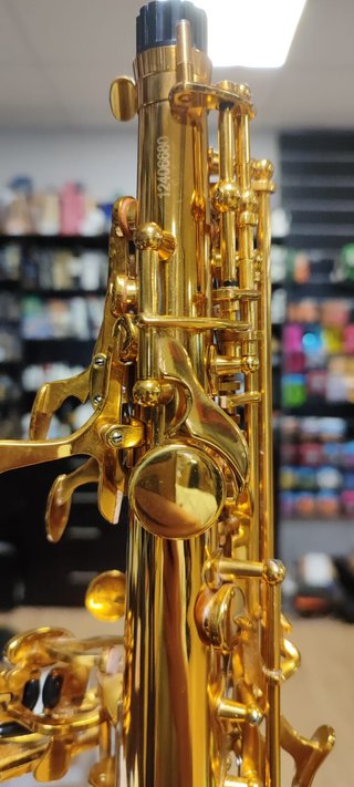 Saxofón Soprano Roy Benson SS-302 Dorado