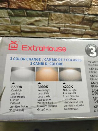 ExtraHouse OMFSD-2007 Ventilador de techo Luz LED