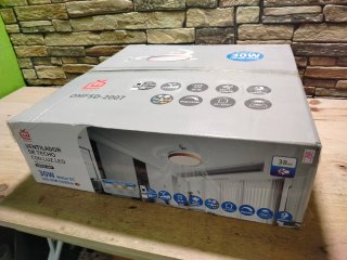 ExtraHouse OMFSD-2007 Ventilador de techo Luz LED