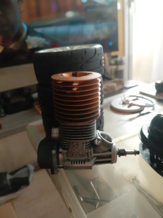 Motor RC Nitro 21 Nova.