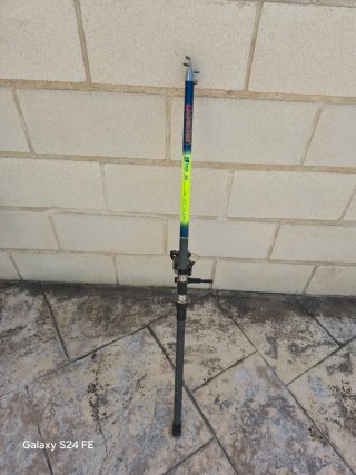 Lote 3 cañas pesca telescópicas con carrete